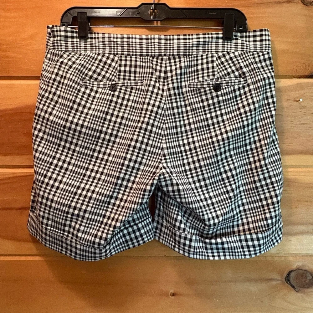 The Limited Black and White Checkered Women's Shorts size 10